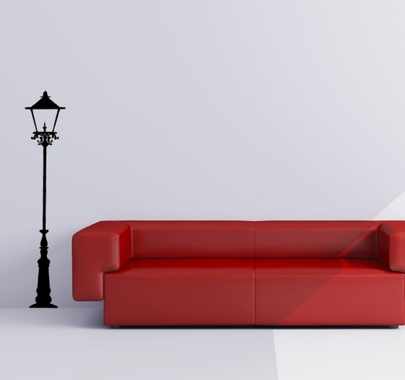 Antique Street Lamp Vinyl Wall Decal