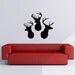 Deer Head  Vinyl Wall Decal