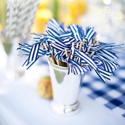 Ribbon Drink Stirrers : Set of 25