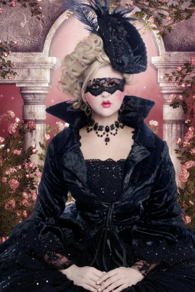 Fantasy Marie Antoinette Gown with Jacket Overskirts and Hat Custom