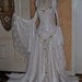 Lady Gwen Lace Up Fantasy Medieval Velvet and Lace Gown Custom