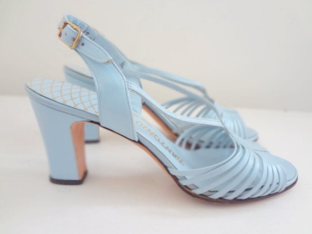 ON SALE 1960's D'antonio Vintage Slingback Heels Size 6