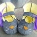 SALE - PDF ePATTERN - Precious Kitty Booties Sewing Pattern