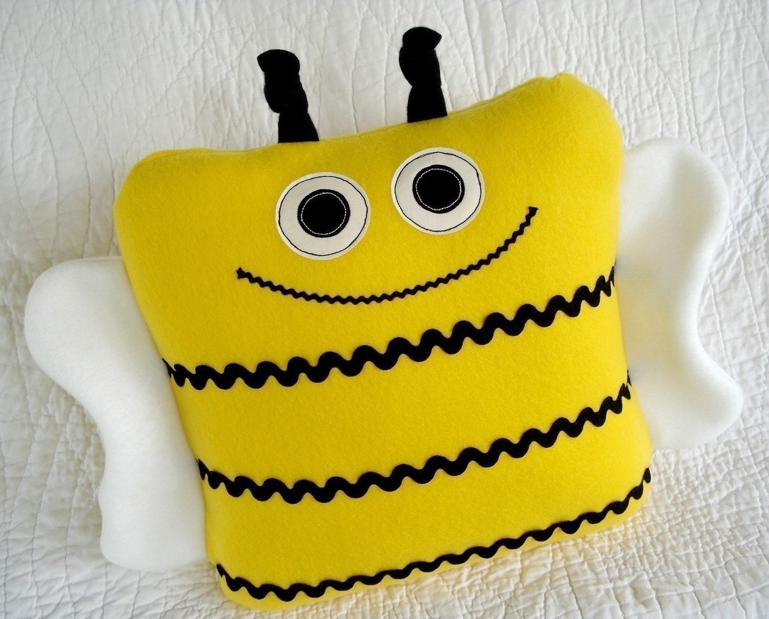 Toy Sewing Pattern - PDF ePATTERN for Beetle, Bee and Ladybug Pillows