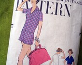 1950s Vintage Sewing Pattern - Shirt and Shorts - Summer at the Beach - Vogue 9480 - Bust 34