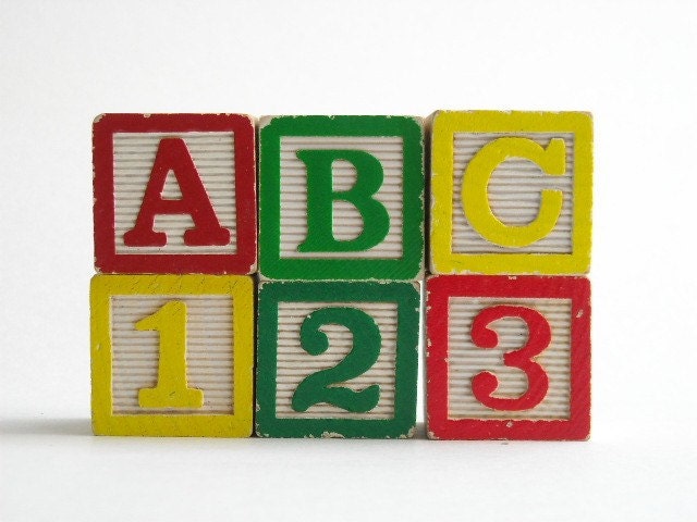 small abc blocks