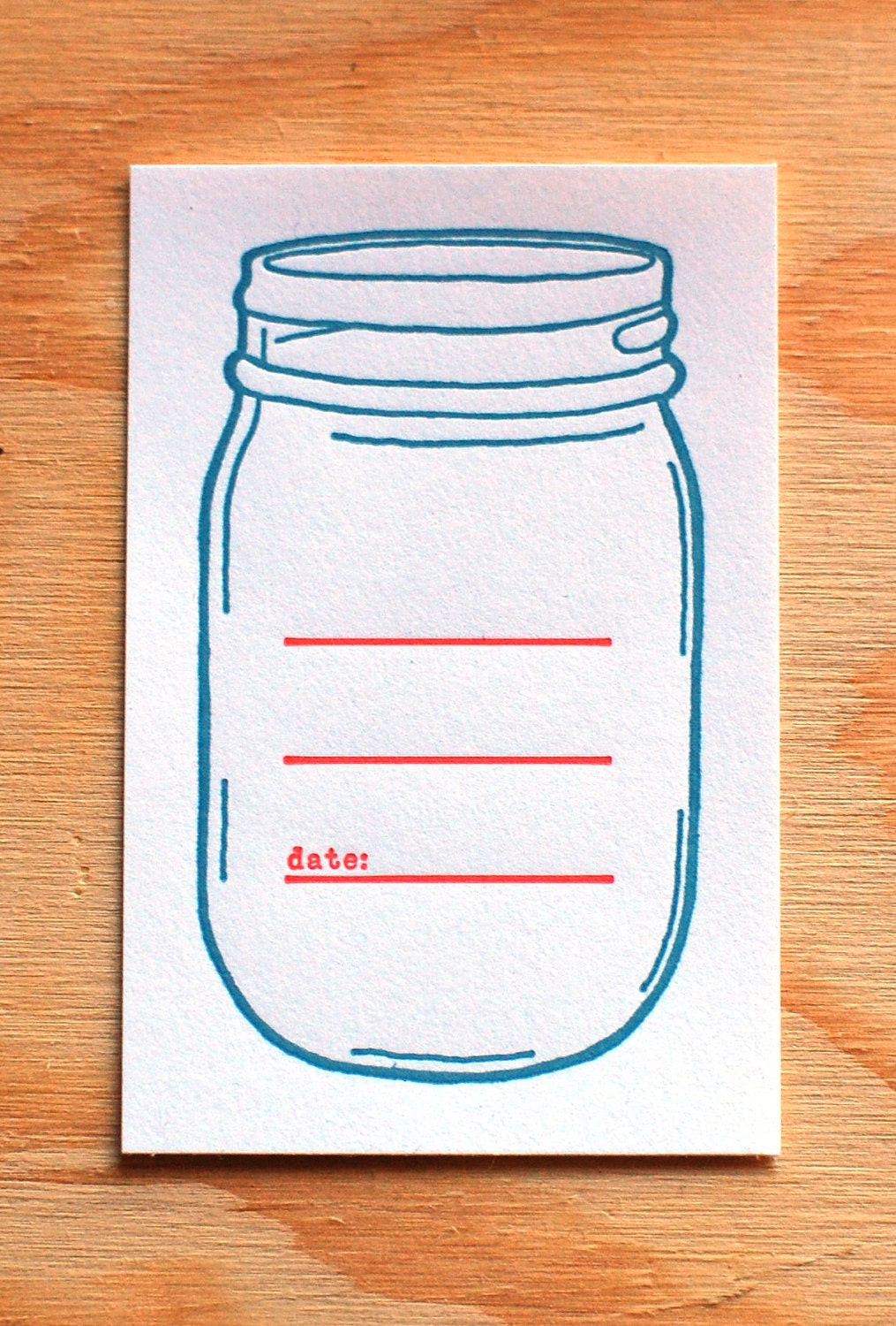 Mason Jar Canning Labels