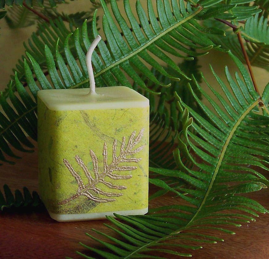 Gardenia Fragrance Soy Votive Candle Hawaiian Party Favor Wedding Favor Candles Handmade in Hawaii