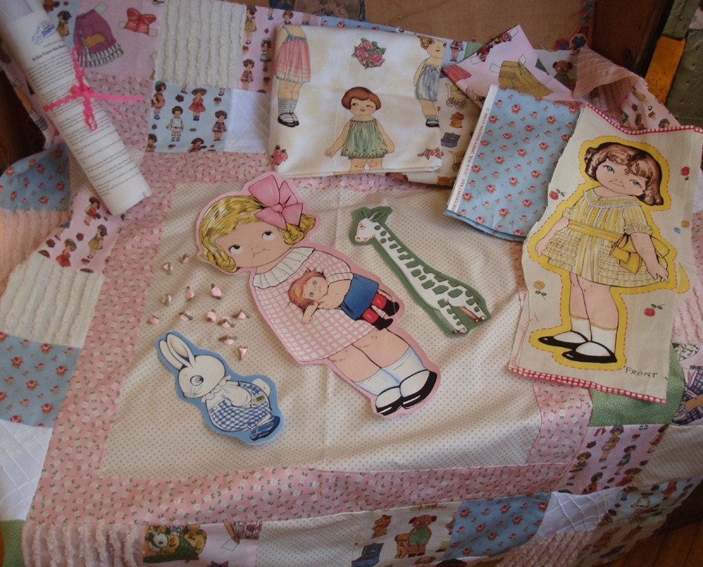 paper doll quilt kit