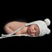 Baby Bear Pom-Pom Hat - Adorable Infant Earflap Beanie with 2 Removable Pom-Poms and Straps - Perfect for Photos and Cold Winter Days - SIZE PREEMIE TO SMALL NEWBORN
