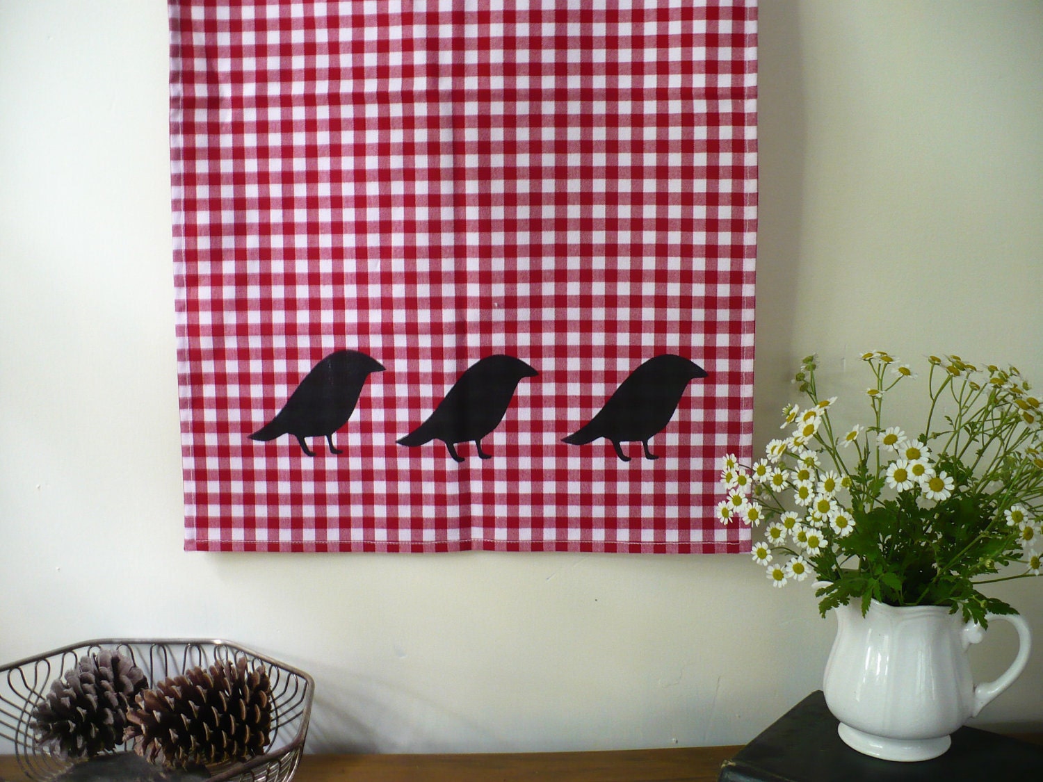 The 3 Ravens Tea Towel