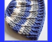 PATTERN Crochet Hat LITTLE Boy BLUE   Instant pdf download