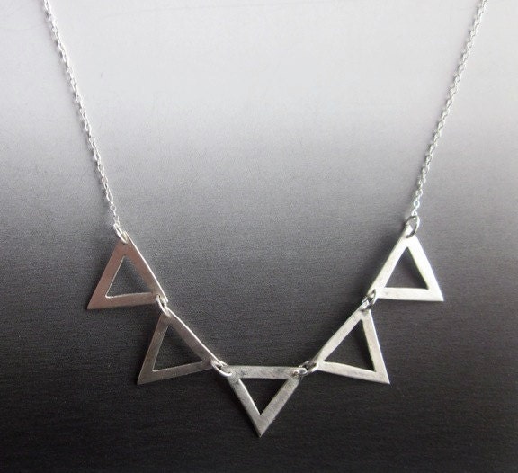 Triangle Flag Necklace