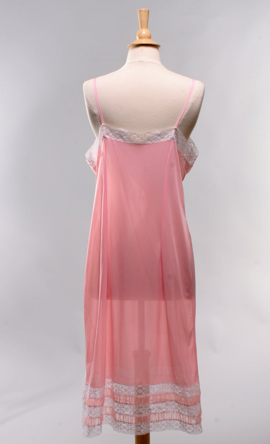 Vintage 50s European Lace Slip