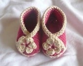 BABY Booties KNITTING PATTERN Baby Crossover Shoes - Instant Download Pattern