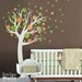 Kids Wall decal Polka Dots Circles Tree- Nursery Vinyl Wall Decal sticker baby room art decor