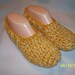 Crocheted Comfy Slippers Womens Pamper your feet with a pair of slippers from Linda's Krafty Kreations