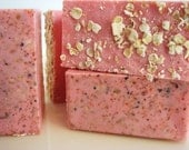 SOAP- Grapefruit Orange Handmade Soap made with Coconut Milk, Grapefruit Oil and Oatmeal- Soap Gift