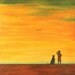 Sale - Simpler Times Art Print - 'LEARNING TO FLY' - by Robert David Bretz