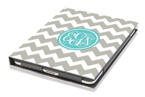 Personalized Chevron tablet case