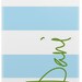 Personalized striped iphone case with name