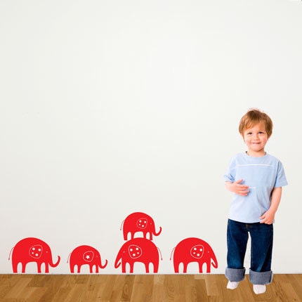 Elephant Trail - Wall decal