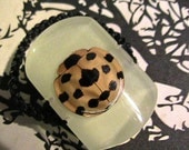 Small- GLOW IN THE DARK -Golden Ladybug Ring- Perfect for the Uncommon Lady - ReAL iNsEctS -
