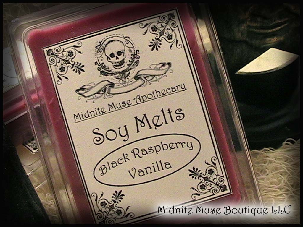 6 - Black Raspberry Vanilla Soy Melts - Perfect for the Uncommon Lady