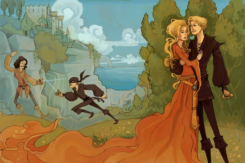As You Wish Princess Bride Inspired 12x18 poster