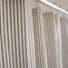 Nautical Ticking Stripe Grommeted Shower Curtain IN STOCK Dark Blue or Black custom colors available