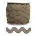 Dark Taupe...Jumbo Ric Rac...1 Yard