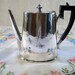 Silver QuadPlate E.G. Webster & Sons Teapot/Coffeepot - New York and Brooklyn.