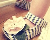 Baby Girl Shoes- Cozette Design - Made to Order