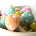 ON SALE - Needle Wool Felted 20 Pastel Toadstools Mushrooms -Home Decor - was 48 dollars now 35 dollars