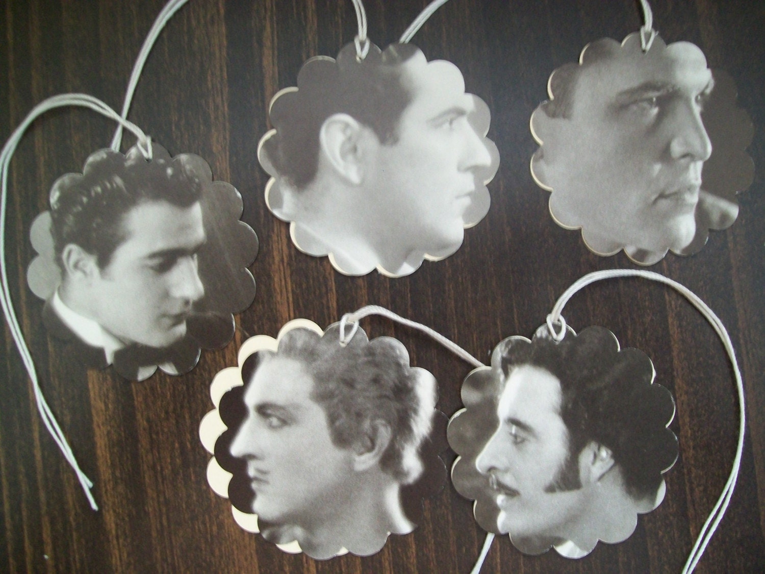 Men of Mystery Upcycled All-Occasion Gift Tags