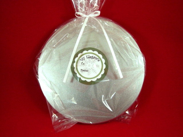 Christmas Decoration: 'Icy Elegance' is a gift packaged white quilled snowflake ornament Christmas ornament tree ornament