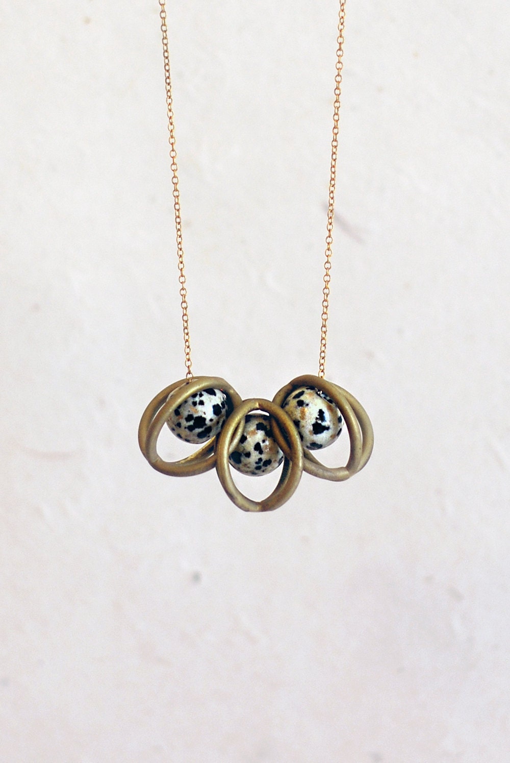 Caged Jasper Necklace
