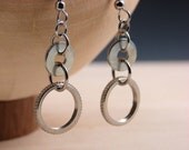 Drop Earrings Dangles Geometric Hardware Jewelry Everyday Eco Friendly