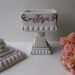 Vintage Westmoreland Roses and Bows Milk Glass Wedding Bowl