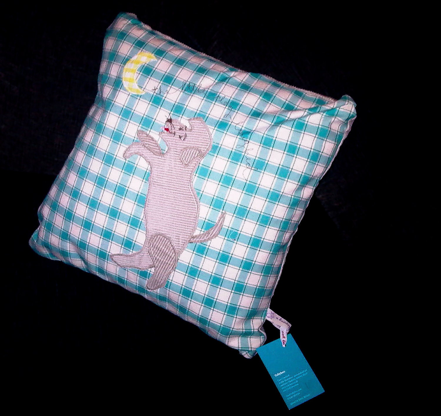 SALE - Little Dog Laughed cushion