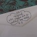 Ingrid Handwritten Address Stamp: your choice of self-inking or red rubber
