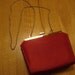 Vintage red evening bag