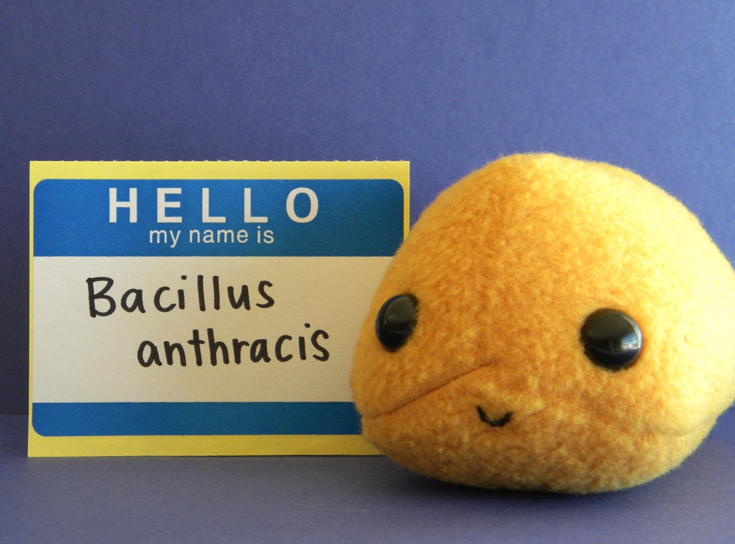 Anthrax Plush Microbe