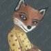 Fantastic Mr. Fox Mrs. Fox - Print