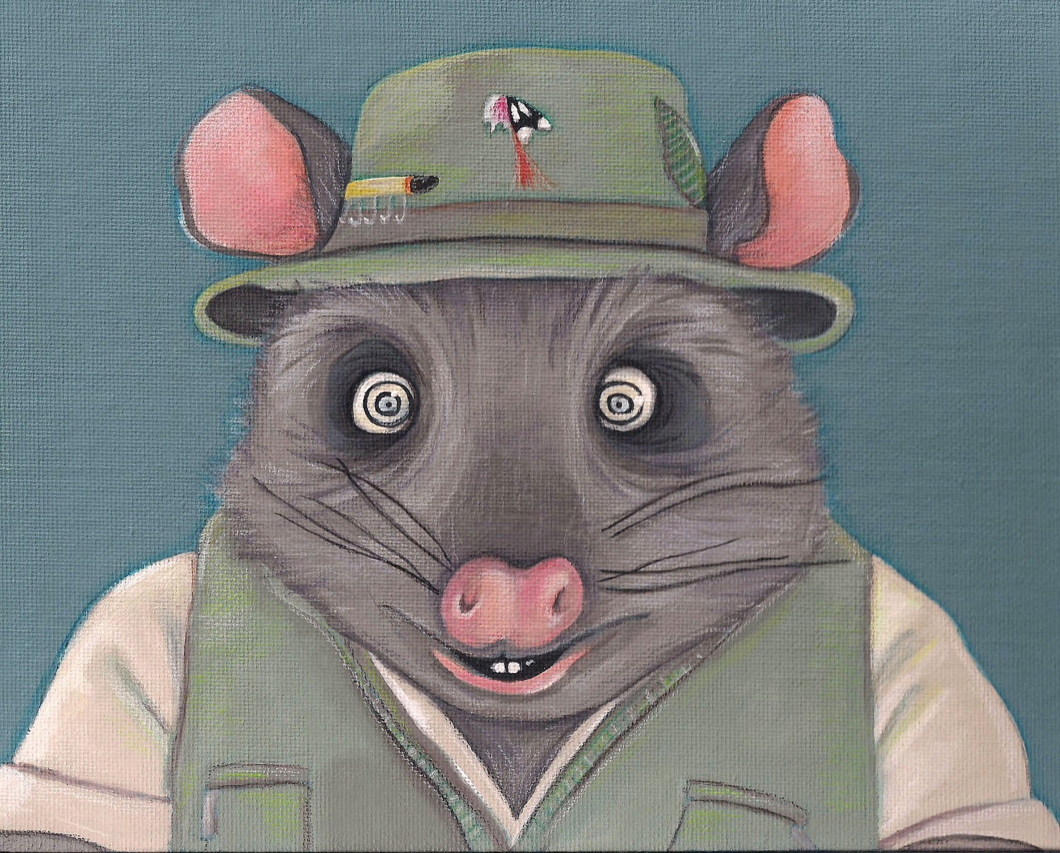 Fantastic Mr. Fox Kylie Opossum 5x7 Print