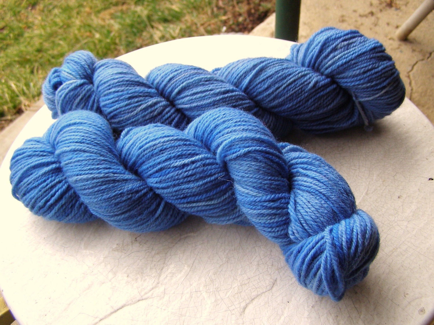 snapdragon worsted - blue