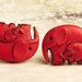 Last pair- Mommy and Baby Elephants - post earrings
