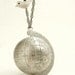 Vintage Globe Necklace, Earth and dove necklace, Peace Necklace, Vintage globe pendant, World Peace necklace