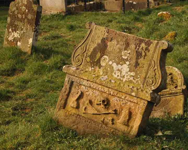 The Devil's In the Details - 8x10 Fine Art Photograph from Graveyard at Bonamargy Friary, Ireland