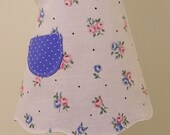 American Girl Apron and matching Girl's Apron- Tea Rose